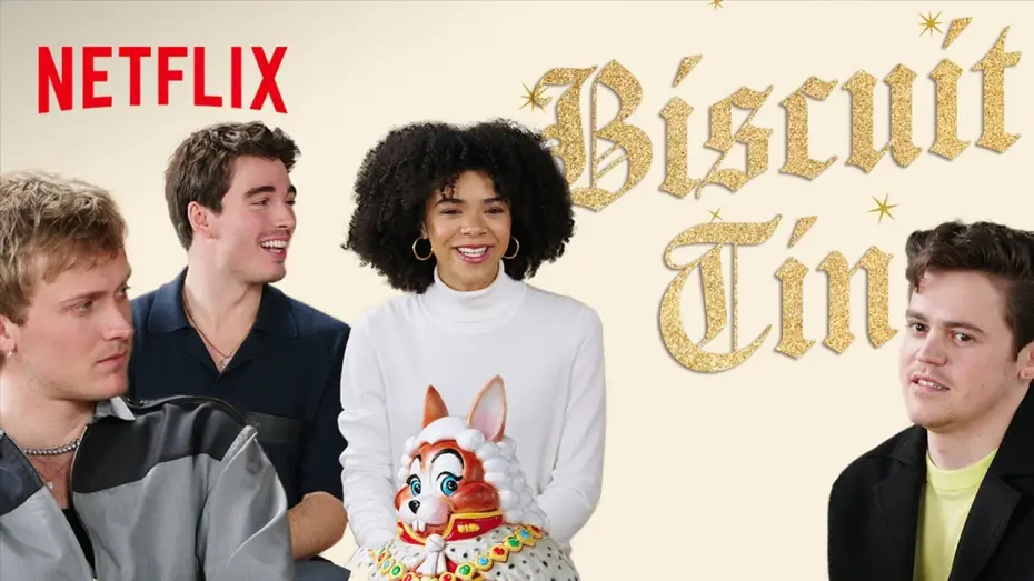 Видео к сериалу Королева Шарлотта: история Бриджертонов — The Queen Charlotte: A Bridgerton Story Cast Answer Questions from a Nosy Biscuit Tin | Netflix