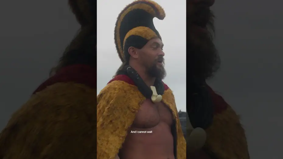 Видео к сериалу Вождь войны — Chief of War has arrived. Happy birthday, Jason. Episodes 1 & 2 Now Streaming