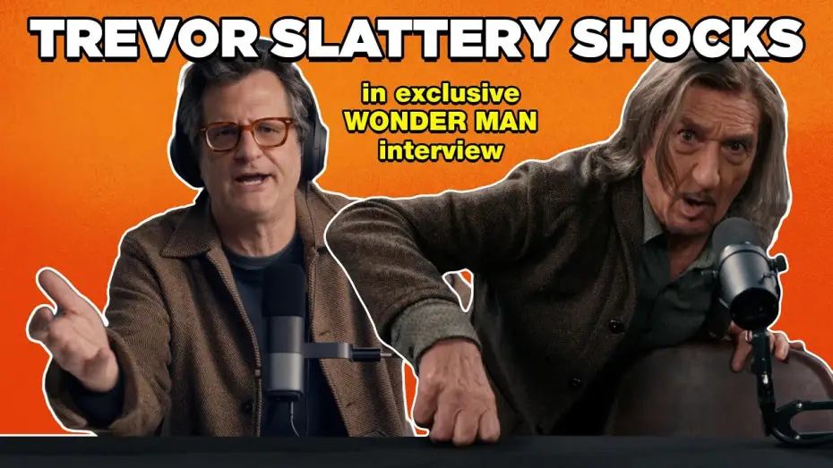 Видео к сериалу Чудо-человек — Wonder Man's Trevor Slattery Loses it During Ben Mankiewicz Interview