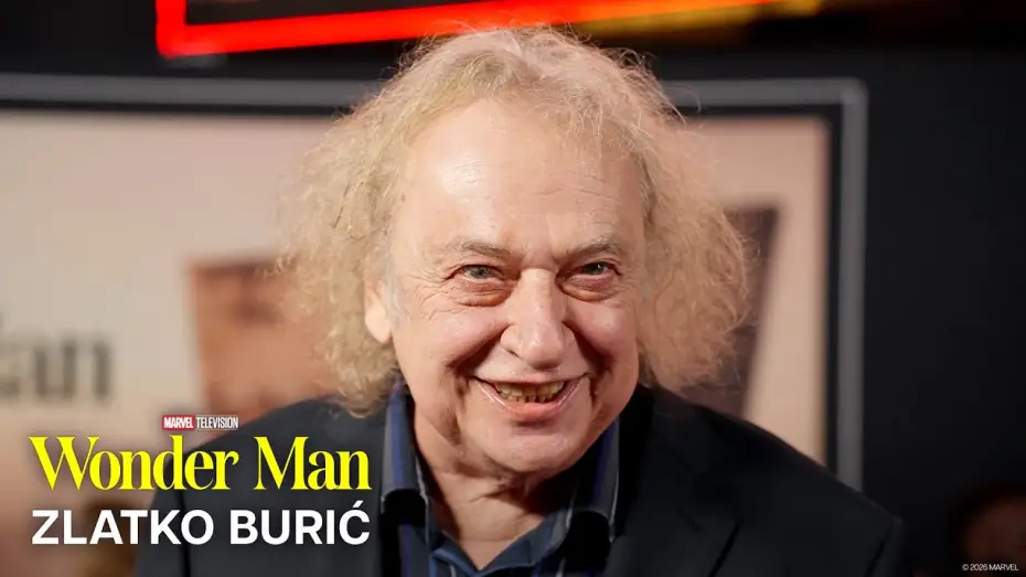 Видео к сериалу Чудо-человек — Zlatko Burić on Playing Eccentric “Wonder Man” Director Von Kovak - Wonder Man Red Carpet