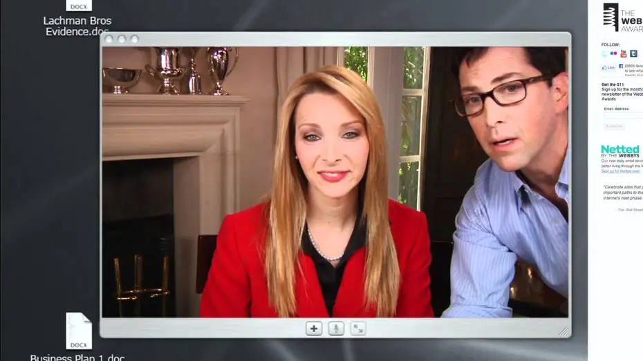 Видео к сериалу Веб-терапия — Web Therapy's Dr. Fiona Wallice Discovers The Webby Awards