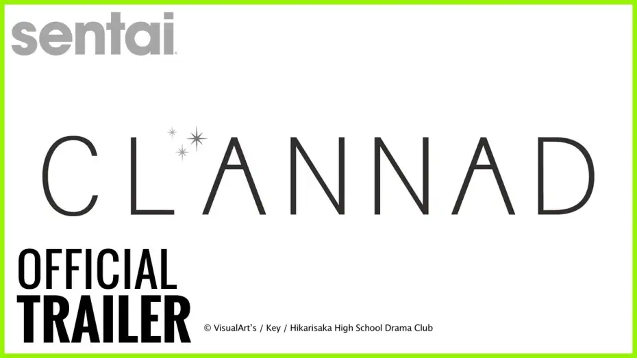 Видео к сериалу Кланнад — Clannad Official Trailer