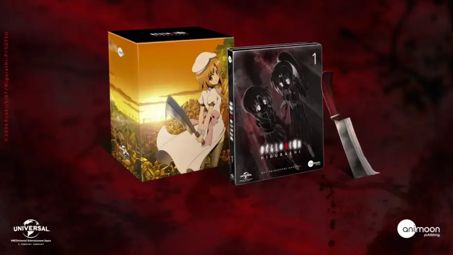 Видео к сериалу Когда плачут цикады — Higurashi Trailer (deutsch)