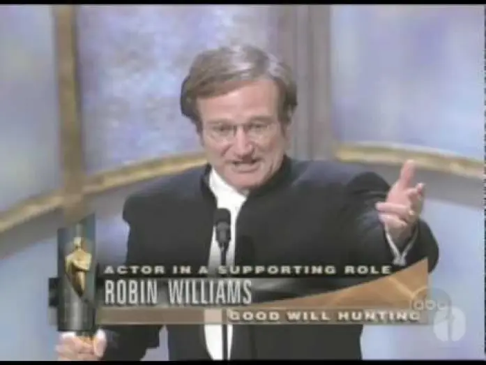 Видео к сериалу Церемония вручения премии «Оскар» — Robin Williams Wins Supporting Actor: 1998 Oscars