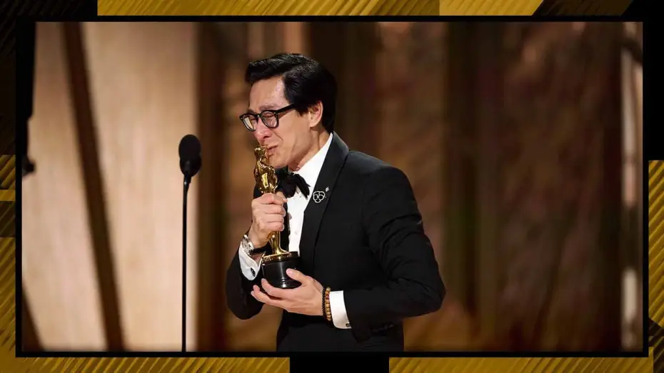 Видео к сериалу Церемония вручения премии «Оскар» — Ke Huy Quan Wins Best Supporting Actor for 'Everything Everywhere All at Once' | 95th Oscars (2023)