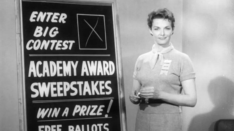 Видео к сериалу Церемония вручения премии «Оскар» — Academy Awards Sweepstakes snipe featuring Jane Russell (1957) [FTD-0621]
