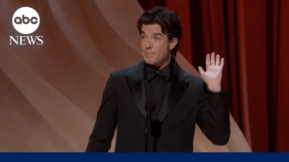Видео к сериалу Церемония вручения премии «Оскар» — Oscars 2024: John Mulaney thinks "Field of Dreams" should have been nominated for Best Picture