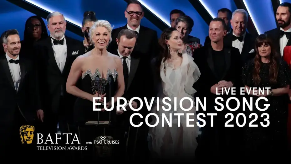 Видео к сериалу Песенный конкурс «Евровидение» — Eurovision Song Contest 2023 wins the BAFTA for Live Event Coverage | BAFTA TV Awards