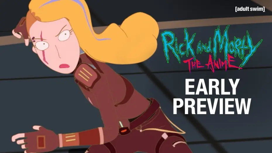 Видео к сериалу Рик и Морти: Аниме — Early Preview: Tammy vs. Space Beth [Subtitled]