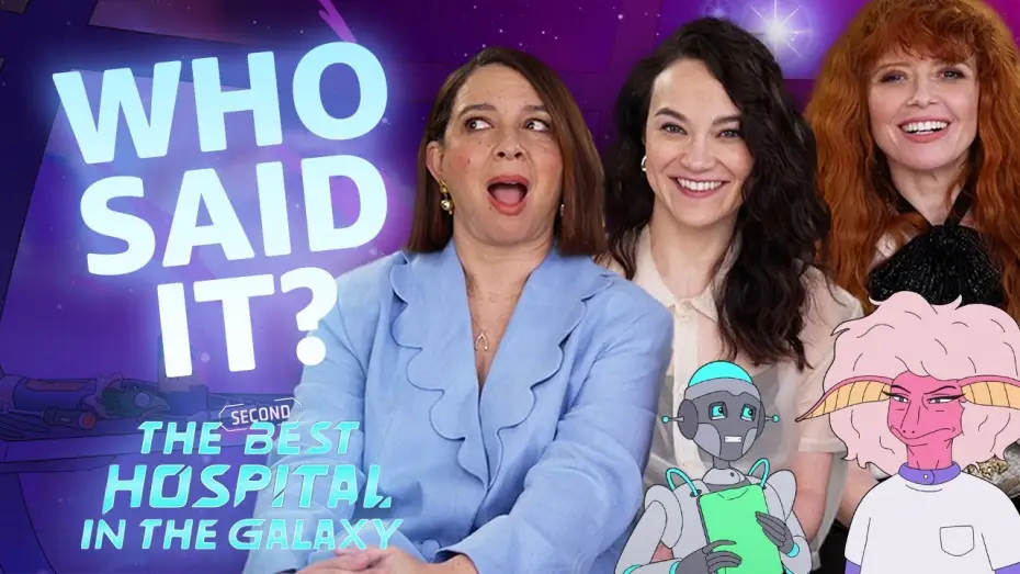 Видео к сериалу Второй лучший госпиталь в галактике — Maya Rudolph & Natasha Lyonne Play ‘Who Said That’