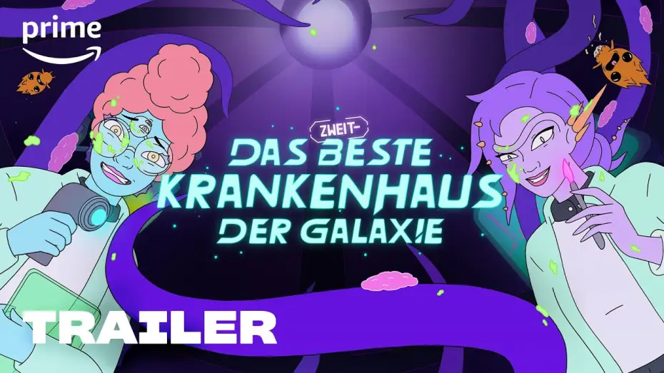 Видео к сериалу Второй лучший госпиталь в галактике — Offizieller Trailer