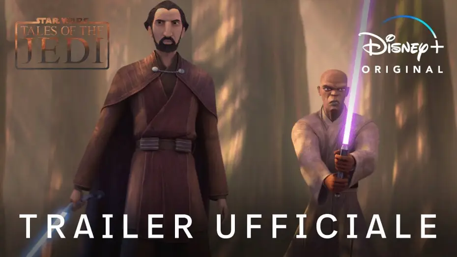 Видео к сериалу Star Wars: Tales of the Jedi — Tales of the Jedi | Trailer Ufficiale | Disney+