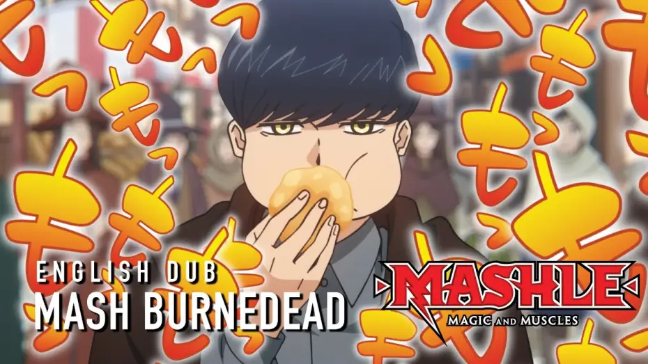 Видео к сериалу Магия и мускулы — English Dub Character Teaser - Mash Burnedead