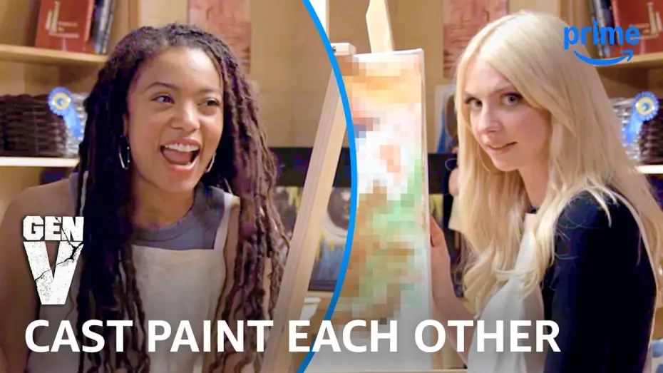 Видео к сериалу Поколение V — Cast Paint Each Other