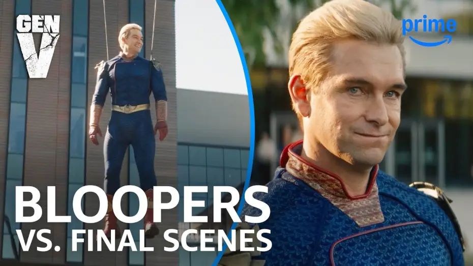 Видео к сериалу Поколение V — S1 Bloopers vs. Final Scenes
