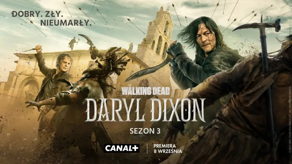 Видео к сериалу Ходячие мертвецы: Дэрил Диксон — Zwiastun trzeciego sezonu