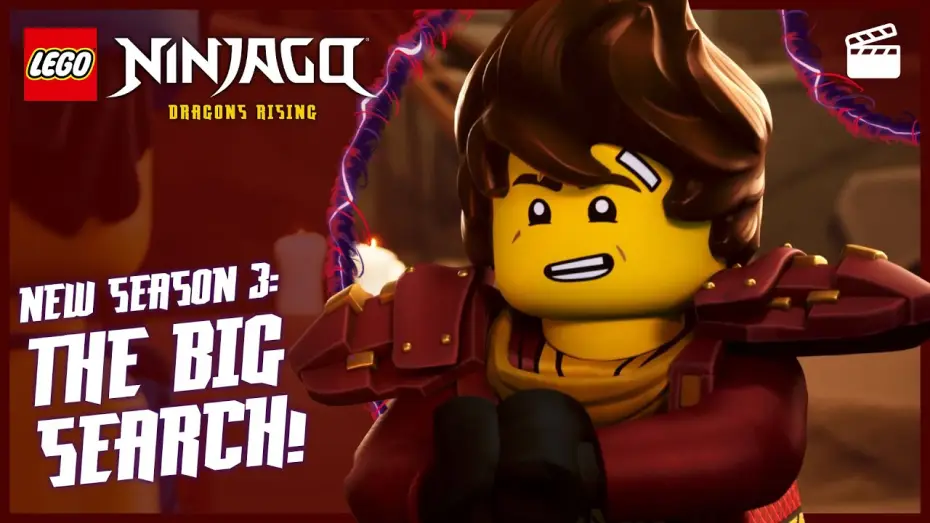 Видео к сериалу LEGO Ниндзяго: восстание драконов — Season 3 Story Trailer - The Big Search!