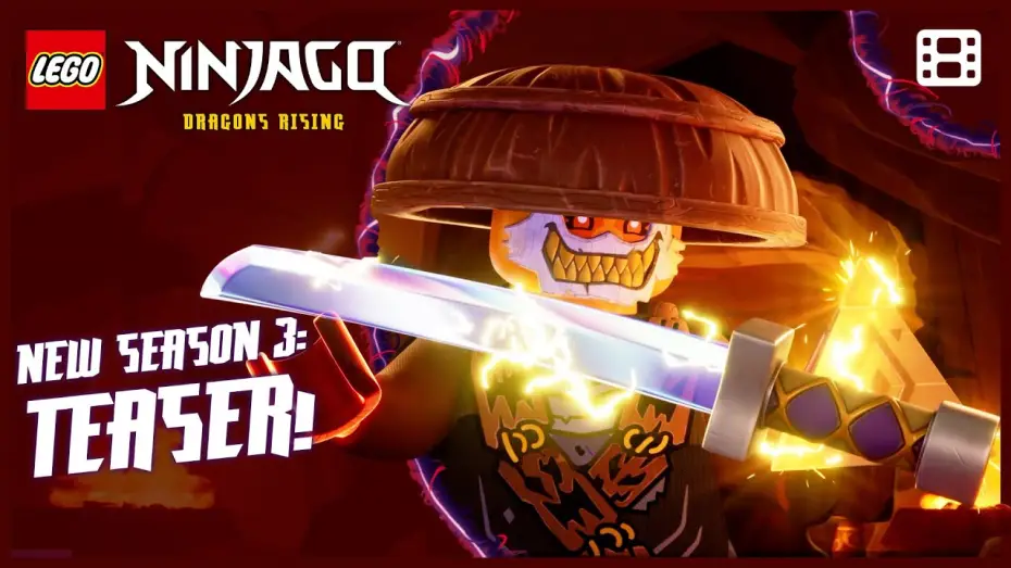Видео к сериалу LEGO Ниндзяго: восстание драконов — NEW Season 3 Teaser Alert! - CHAOS is on the Rise!
