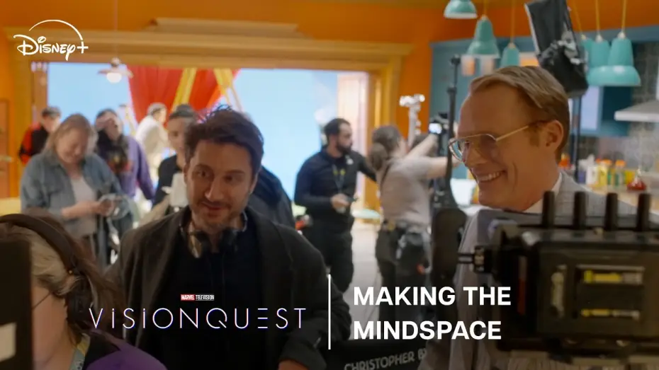 Видео к сериалу Квест Вижна — Making the Mindspace