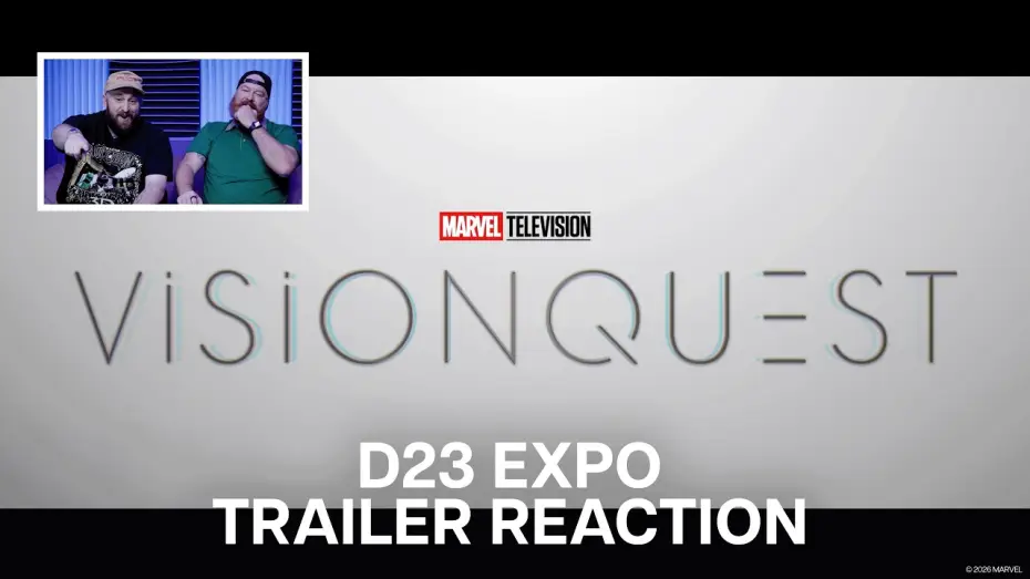 Видео к сериалу Квест Вижна — Creators React: Marvel Television's VisionQuest Trailer - D23: The Ultimate Disney Fan Event