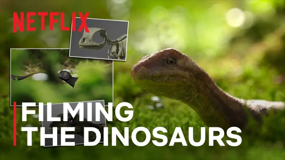 Видео к сериалу Жизнь на нашей планете — Miniseries — Filming Dinosaurs in The Real World