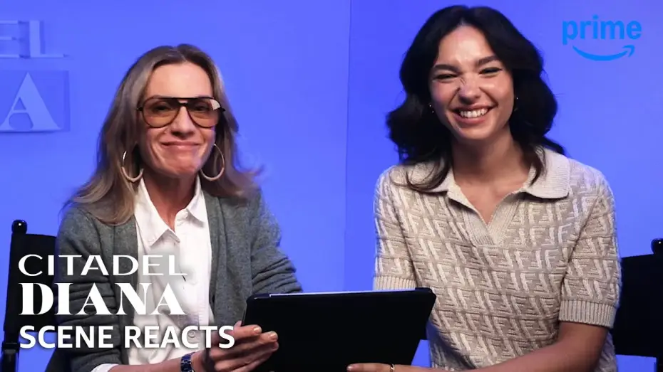 Видео к сериалу Цитадель: Диана — Matilda De Angelis and Gina Gardini React to Scenes from Citadel: Diana