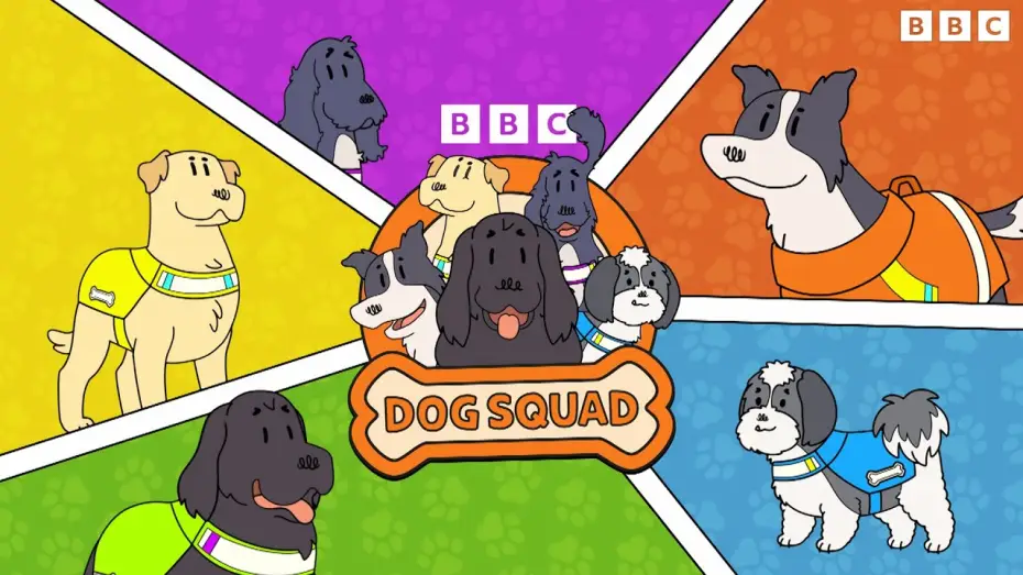 Видео к сериалу Собачий отряд — Series 1 — Dog Squad Theme Tune 🎶 | CBeebies