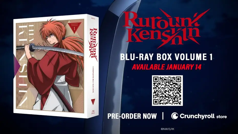 Видео к сериалу Бродяга Кэнсин — Complete Blu-ray Box Vol.1 Commercial