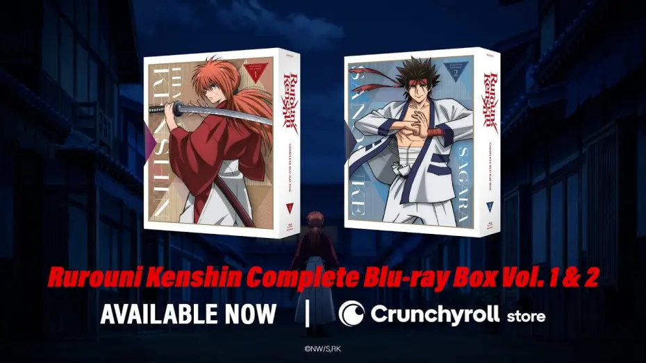Видео к сериалу Бродяга Кэнсин — Complete Blu-ray Box Vol.1 & 2 Commercial