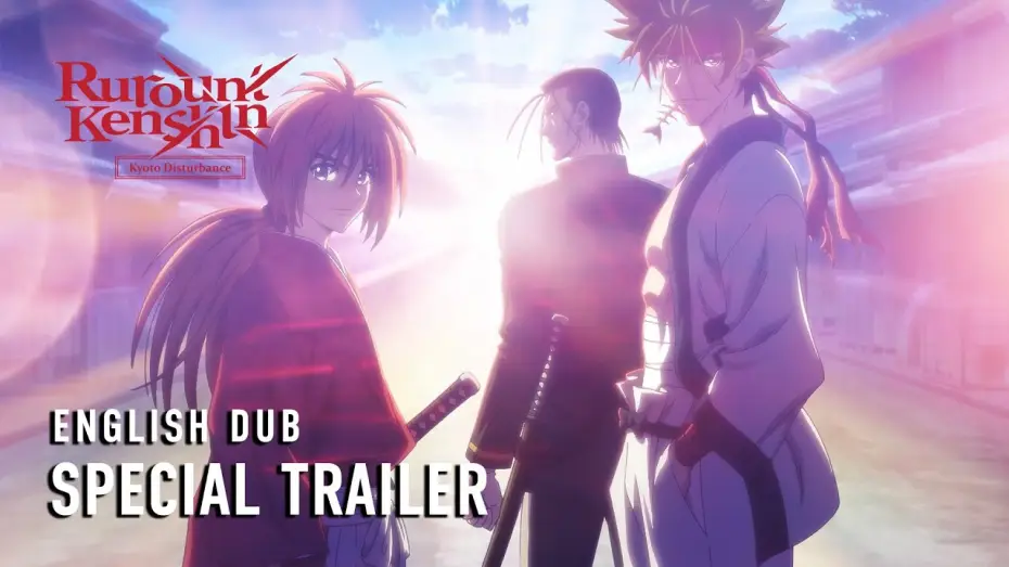 Видео к сериалу Бродяга Кэнсин — English Dub Special Trailer