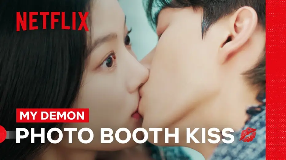 Видео к сериалу Мой демон — Song Kang and Kim You-jung Kiss in a Photobooth