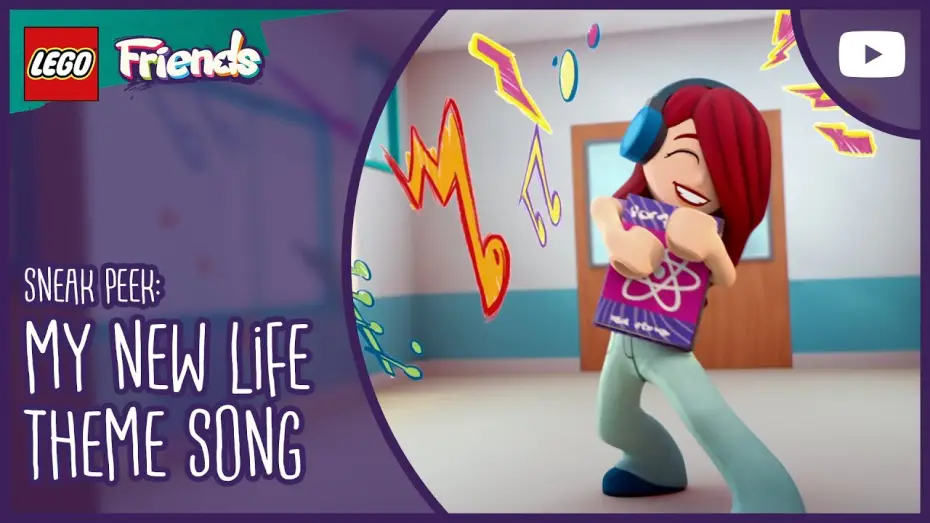 Видео к сериалу LEGO Friends. Следующая глава — LEGO Friends New Beginnings Sneak Peek: Opening Scene