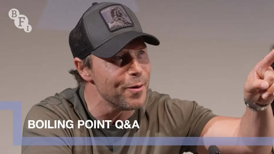Видео к сериалу Точка кипения — Stephen Graham and the cast and creators of Boiling Point | BFI Q&A