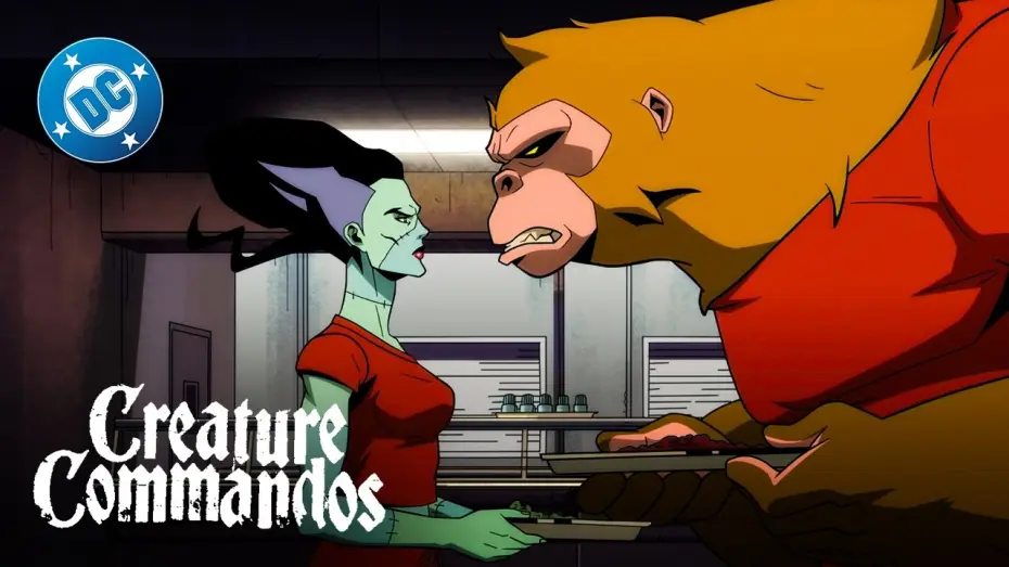 Видео к сериалу Монстры-коммандос — Creature Commandos - give her back her food!! 😤 🍽️ | DC