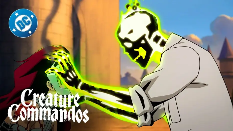 Видео к сериалу Монстры-коммандос — Creature Commandos - Dr. Phosphorus BURNS Circe 🔥 | Super Scenes | DC