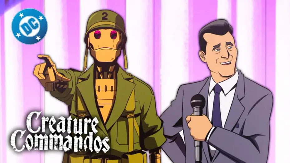 Видео к сериалу Монстры-коммандос — Creature Commandos - G.I. Robot's TV debut 📺 | DC