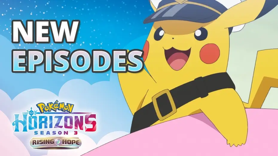 Видео к сериалу Покемон: Отправление Лико и Роя — Pokémon Horizons: Season 3 Part 2 - Now Playing on Netflix