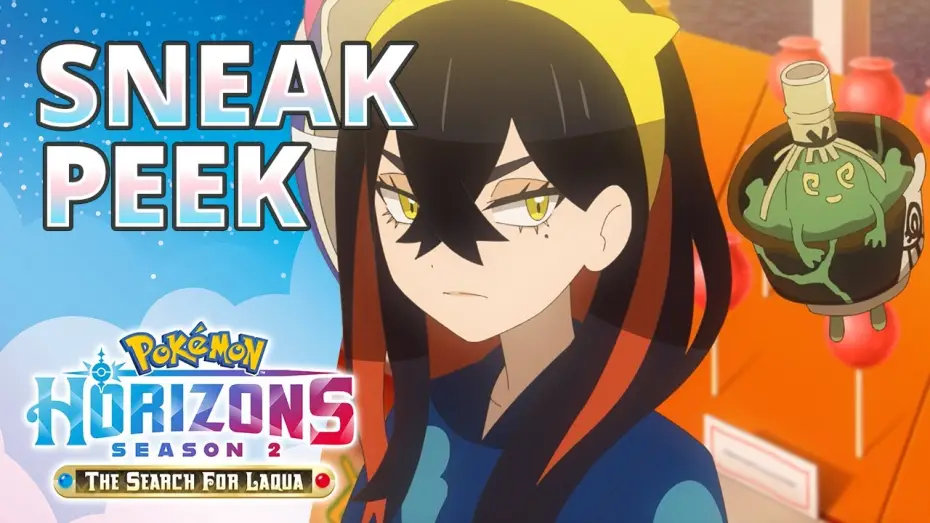 Видео к сериалу Покемон: Отправление Лико и Роя — A Festival in Kitakami! - Pokémon Horizons: Season 2 Part 3 Sneak Peek