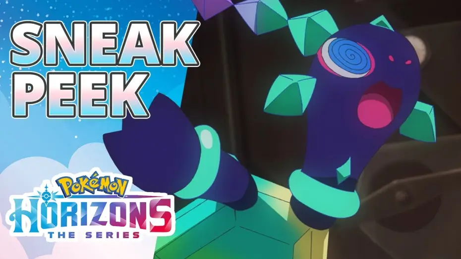 Видео к сериалу Покемон: Отправление Лико и Роя — Curious Terapagos! Sneak Peek - Pokémon Horizons: The Series Part 3