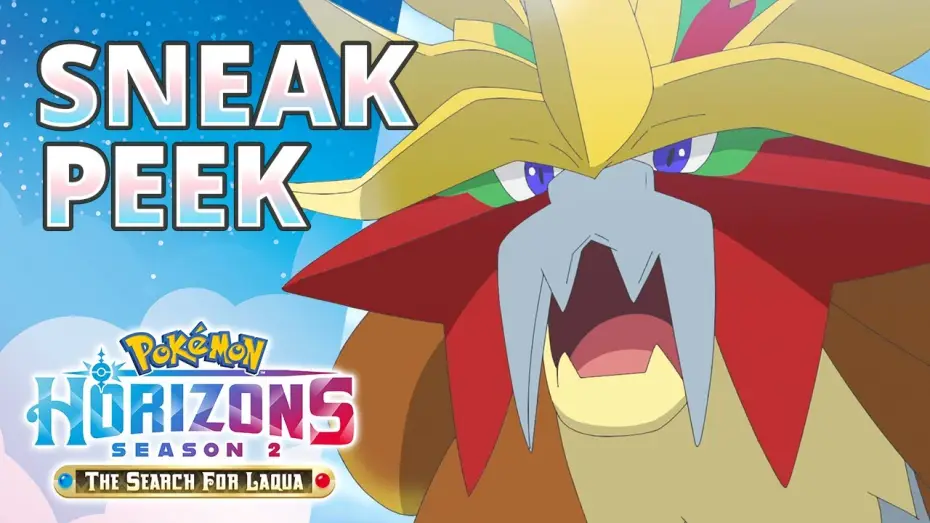 Видео к сериалу Покемон: Отправление Лико и Роя — A Fierce Battle with Gouging Fire - Pokémon Horizons: Season 2 Sneak Peek