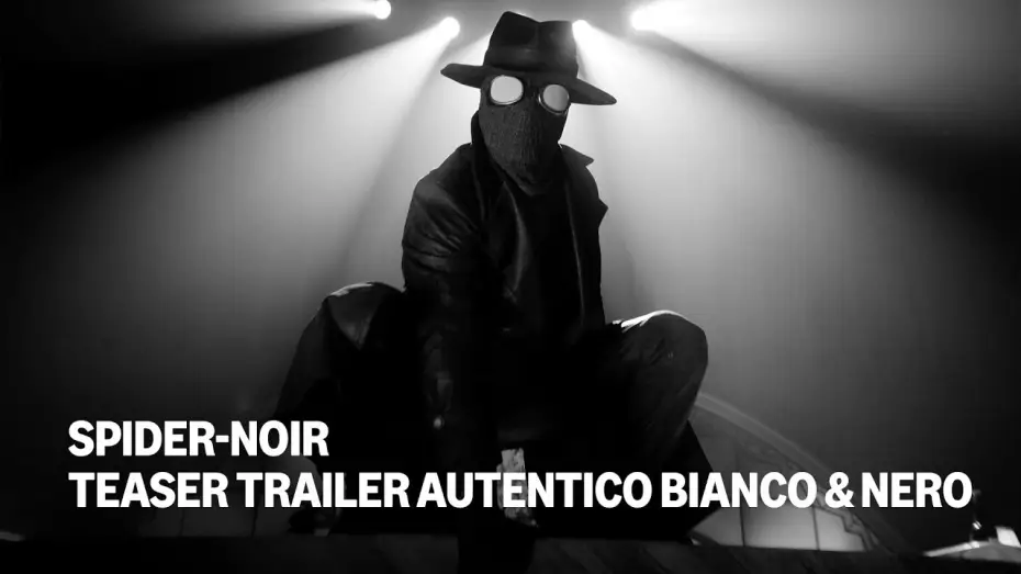 Видео к сериалу Паук-Нуар — Teaser Trailer Autentico Bianco & Nero