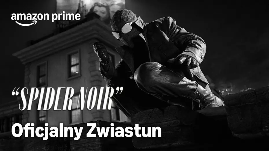 Видео к сериалу Паук-Нуар — Oficjalny Zwiastun