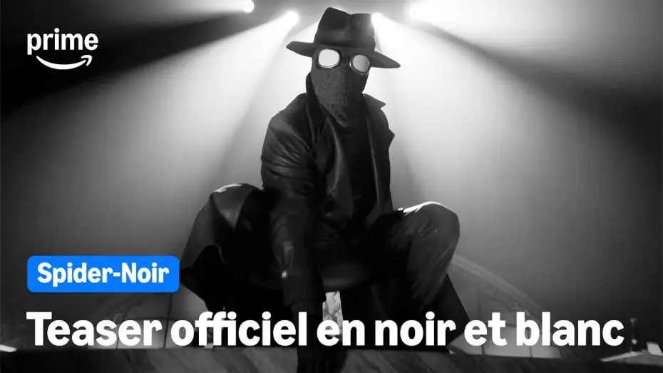 Видео к сериалу Паук-Нуар — Teaser officiel en authentique noir et blanc