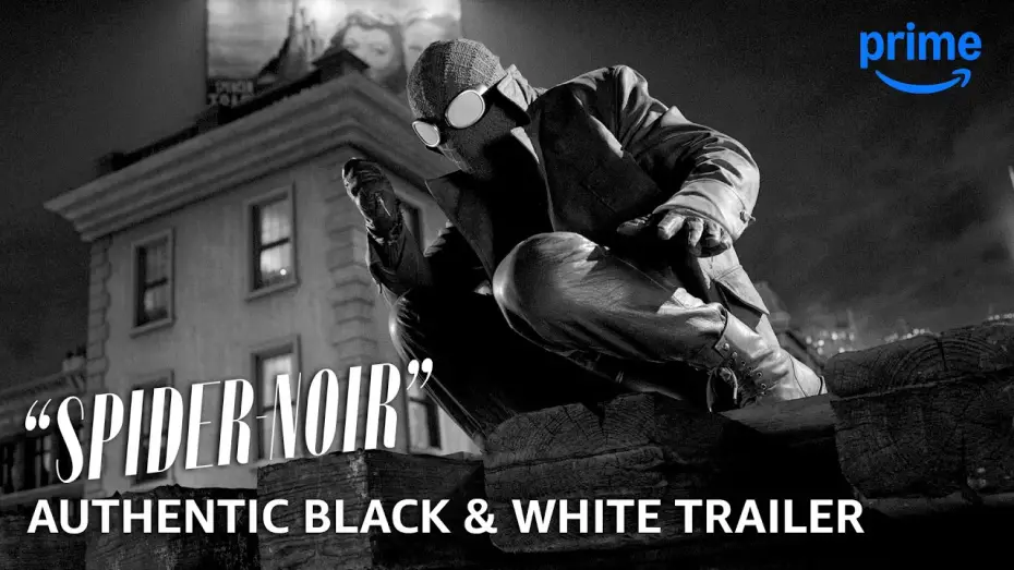 Видео к сериалу Паук-Нуар — Authentic Black & White Trailer