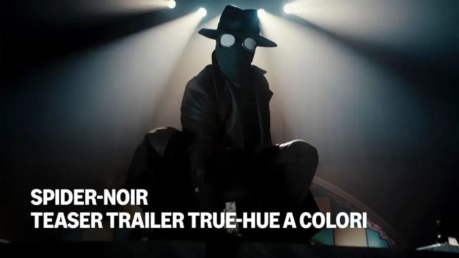 Видео к сериалу Паук-Нуар — Teaser Trailer True-Hue A colori