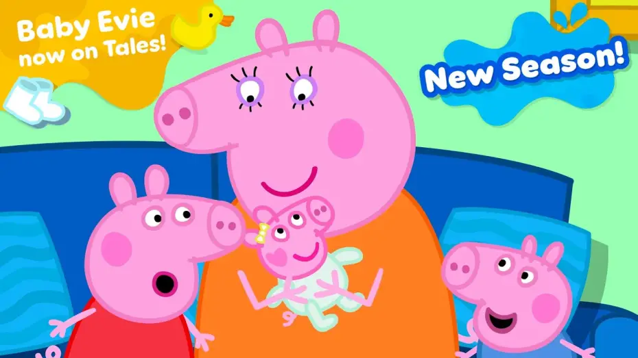 Видео к сериалу Peppa Pig Tales — Meet Evie Pig! 🐽 All-New Adventures on Peppa Pig Tales This Summer! ☀️ OFFICIAL TRAILER
