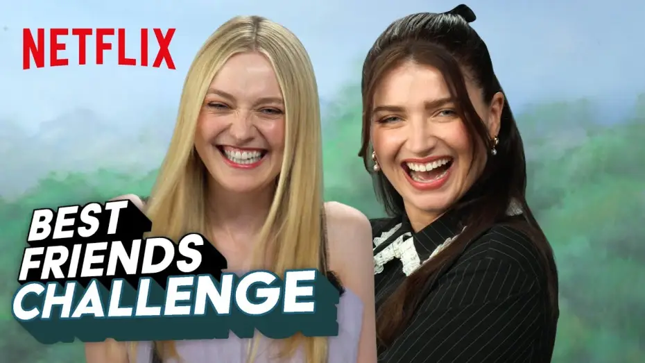 Видео к сериалу Идеальная пара — Dakota Fanning & Eve Hewson's BFF Challenge