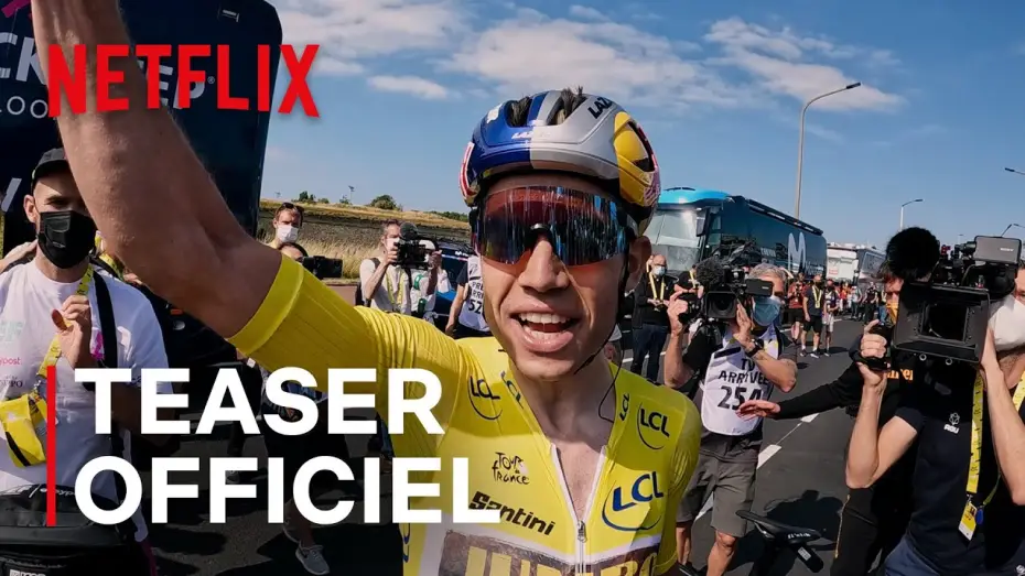 Видео к сериалу Тур де Франс: в сердце пелотона — Teaser officiel VF