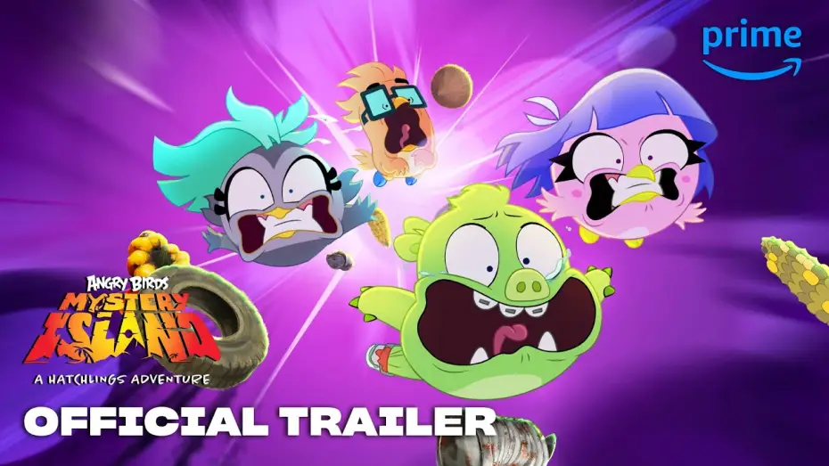 Видео к сериалу Angry Birds: Остров тайн — Official Trailer