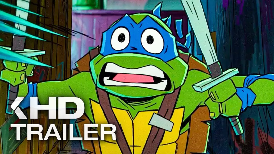 Видео к сериалу Черепашки-ниндзя: Истории — DIE ABENTEUER DER TEENAGE MUTANT NINJA TURTLES Trailer German Deutsch (2024)
